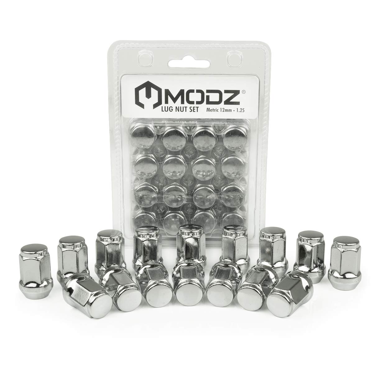 MODZ Metric 12x1.25 Closed End Golf Cart Wheel Lug Nuts. Set of 16 for
