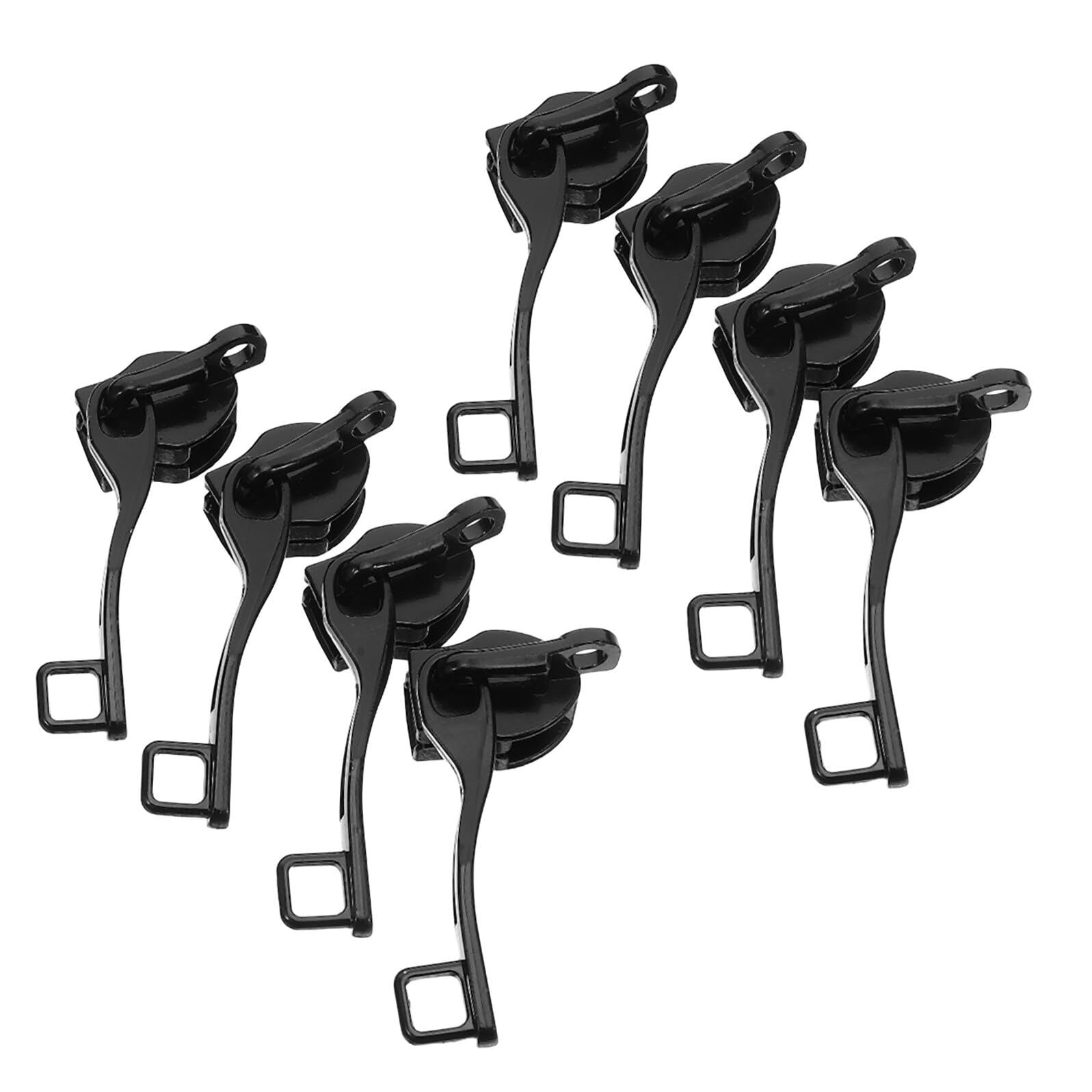 8 Pezzi Zipper Pull Sostituzione Doppio Strato Antiesplosione Alta Resistenza per Valigie Borse da Viaggio con Blocco Antifurto Kit Riparazione