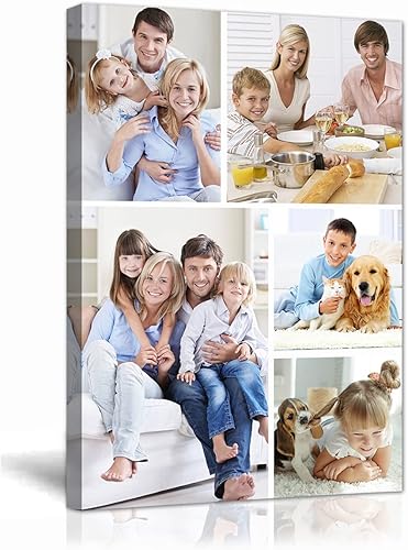 LZIMU Impresiones en lienzo personalizadas con tu foto, lienzo de fotos personalizado para decoración de pared del hogar (imagen-1, 18.00 x 12.00