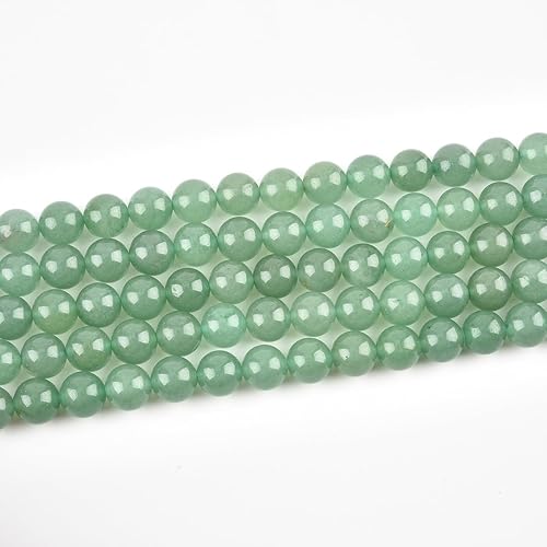 Miniatura 109 de Cuentas redondas naturales semipreciosas de piedra suelta para hacer joyas, brazaletes, collares Ojo de tigre rojo,Piedra de Yaxaita,Azul