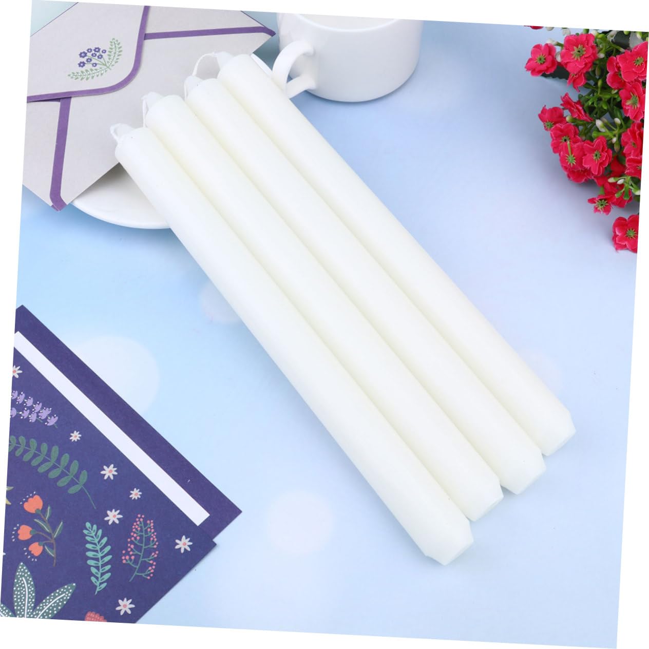 Candele A Palo Paraffina Candele Inodore Per Matrimonio Feste E Decorazioni Design Artigianale Raffinato
