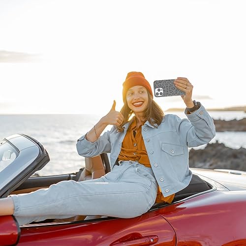 Miniatura 7 de Funda compatible con iPhone 13 Pro Max con tarjetero y ranuras para tarjetas integradas de piel sintética, función atril y a prueba de golpes para