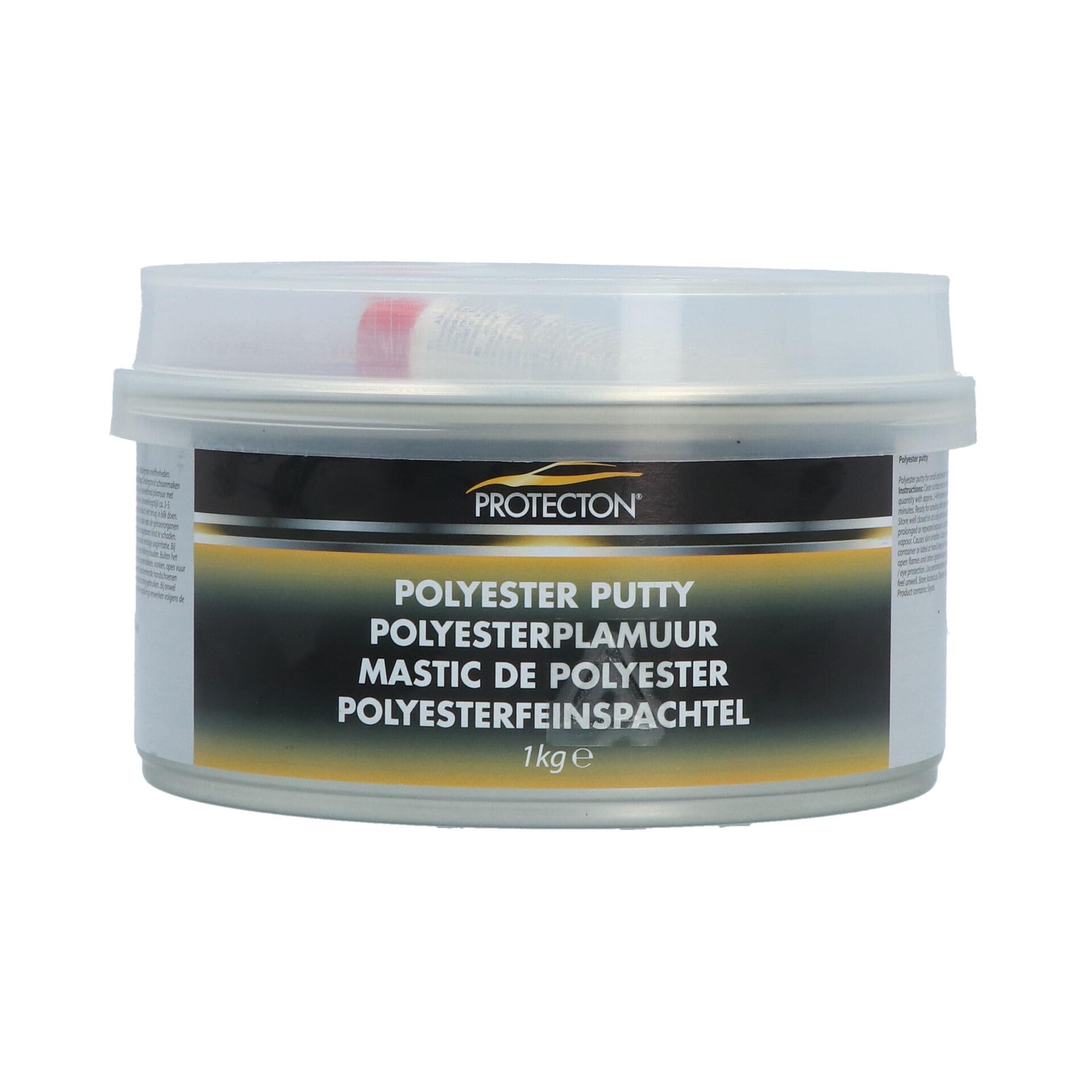 Protecton Mastic de polyester 1kg, Noir