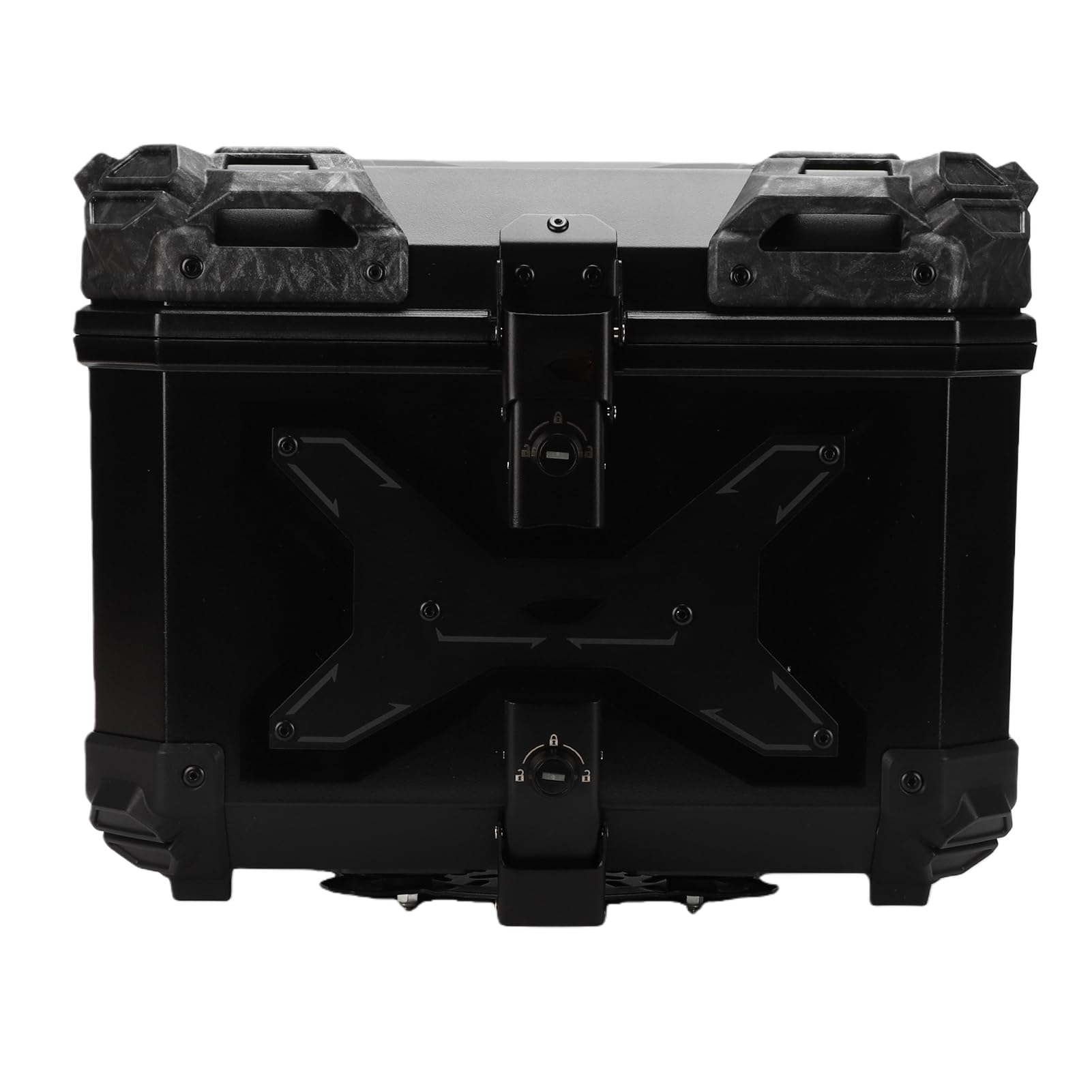 Kufer Górny Motocykla 45L Wodoodporny System Zamka ze Stopu