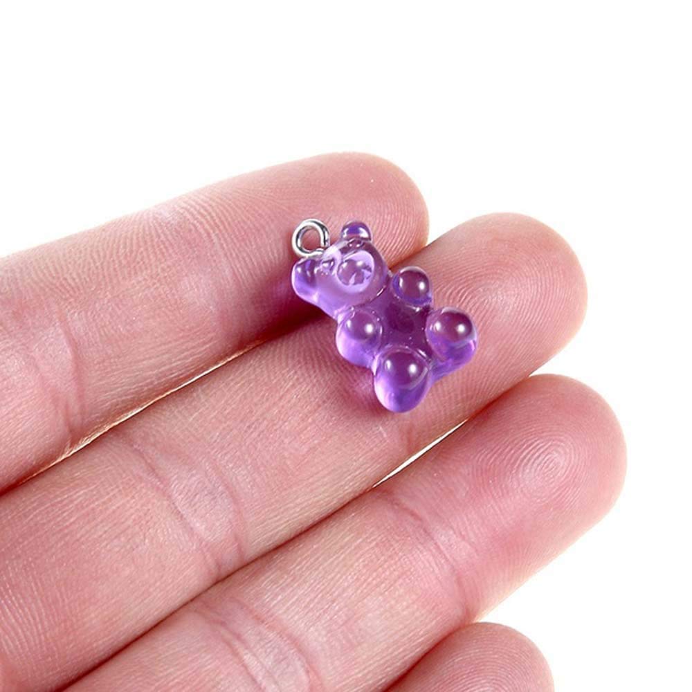 ハンドメイド クマ型チャームとピアス 他 ハンドメイド クマ型チャームとピアス 他