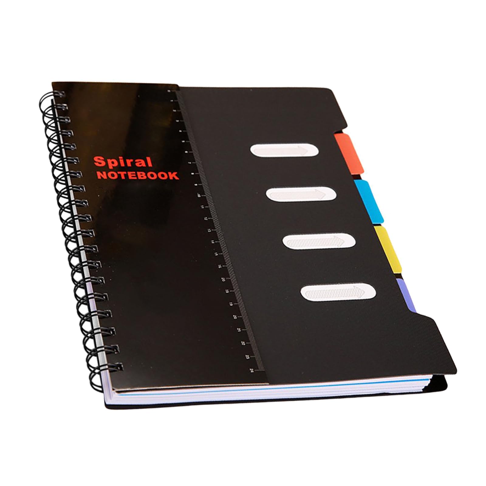 Classified Business Spiral Notebook - B5 Notebook Planner,5-subject notebook,School and Office Memo Subject Diary Notebook,Loose-leaf planner