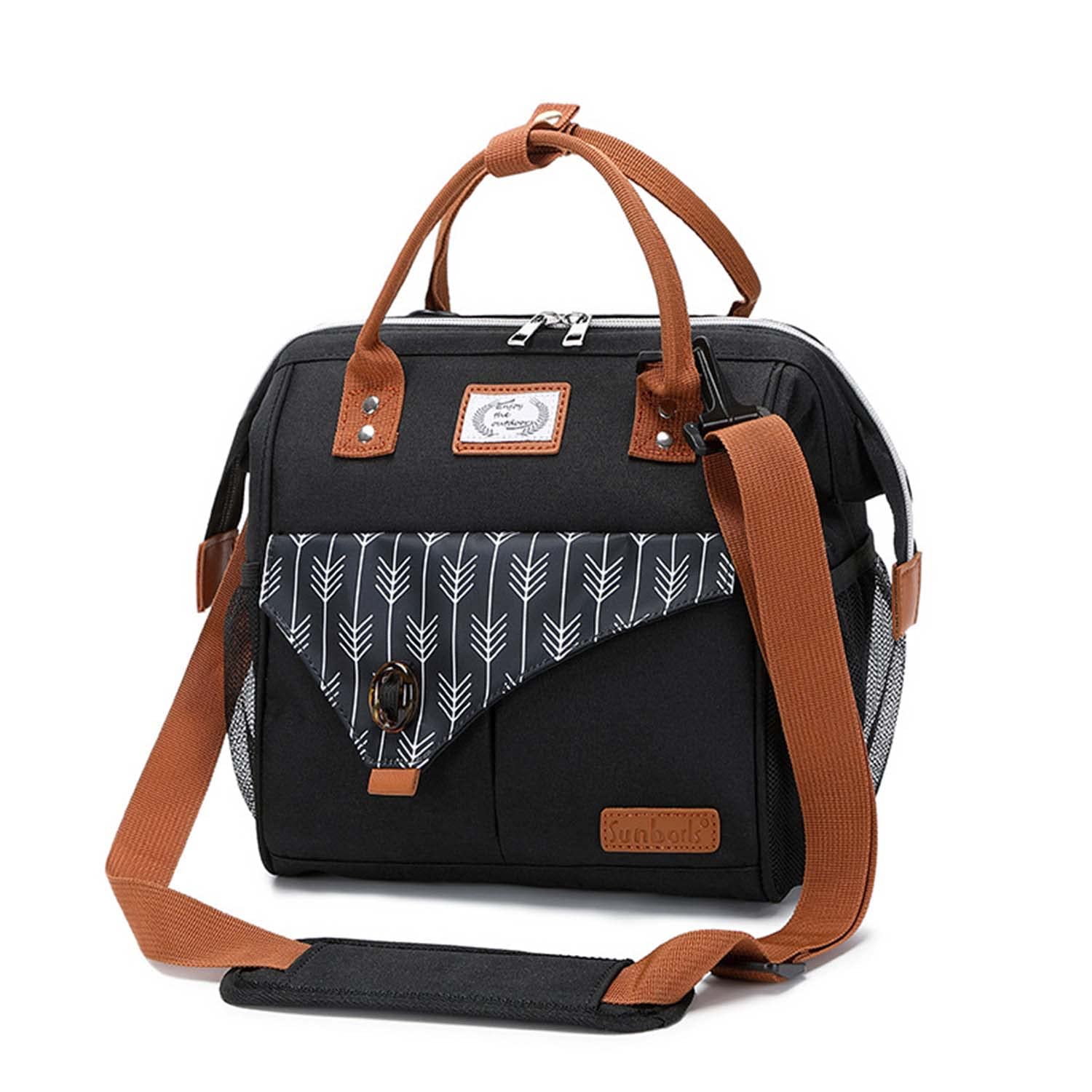 Bolsa Térmica para el Almuerzo Reutilizable a Prueba de Fugas Térmica, para Mujeres Hombres Adultos Trabajo de Oficina Picnic Camping Escuela Viaje de un Día