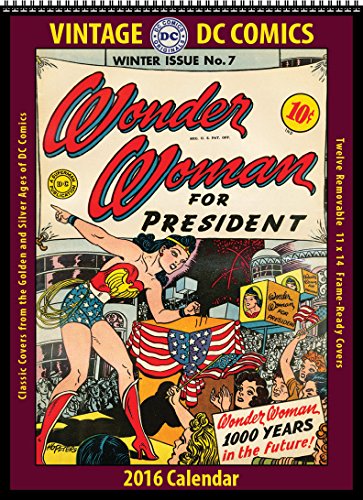 DC Comics 2016 Vintage Calendar