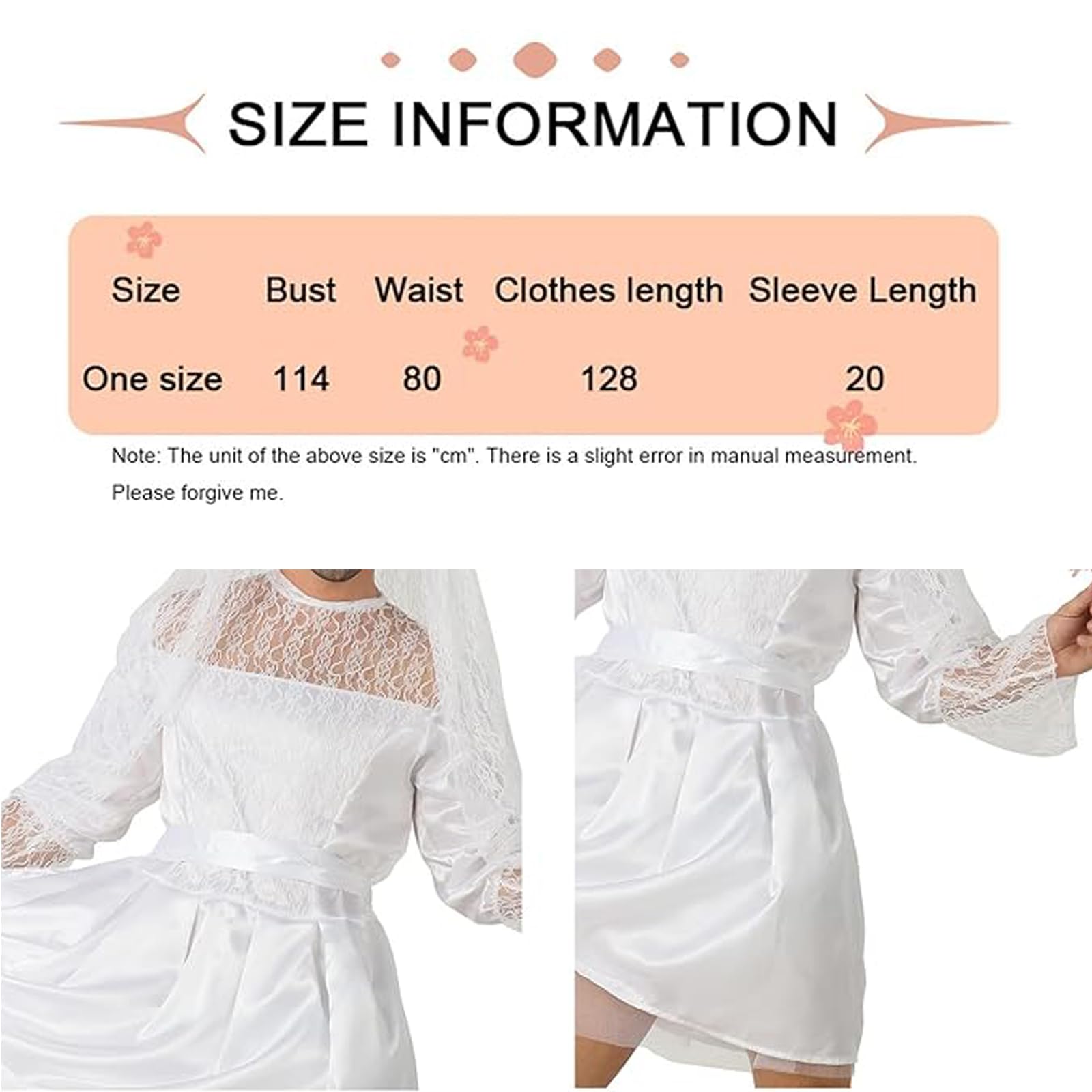 Funny Wedding Dress Men Bride Costume, Graveyard Bridal Cosplay, Deluxe Lace Mens Wedding Dress with Gloves - Image 5