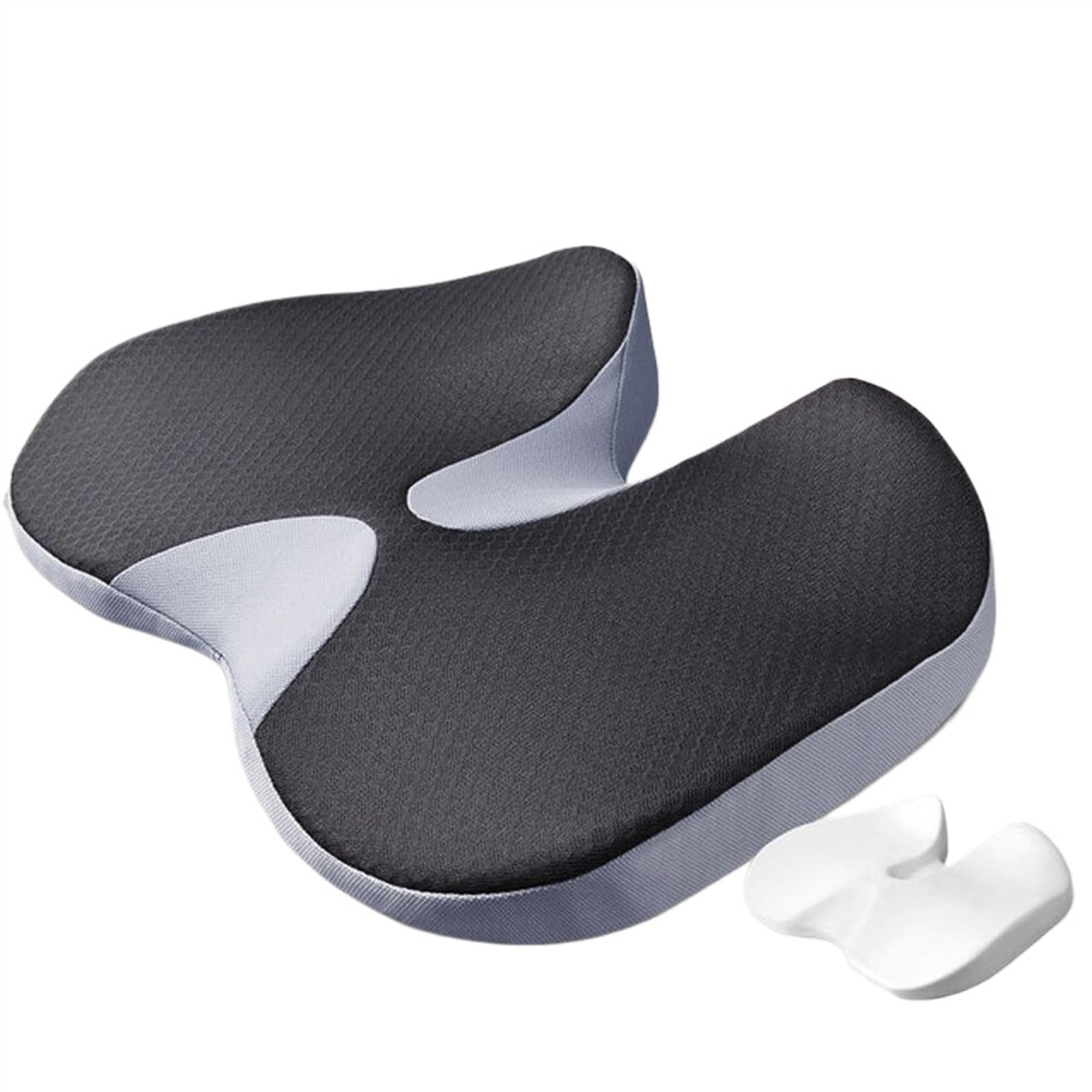 Cuscino per Sedie Cuscino ortopedico Memory Foam Prostata Cuscino per coccige Sciaticaback Dolore alla sedia Comfort Seggiolino auto cuscino sedia ufficio(B)