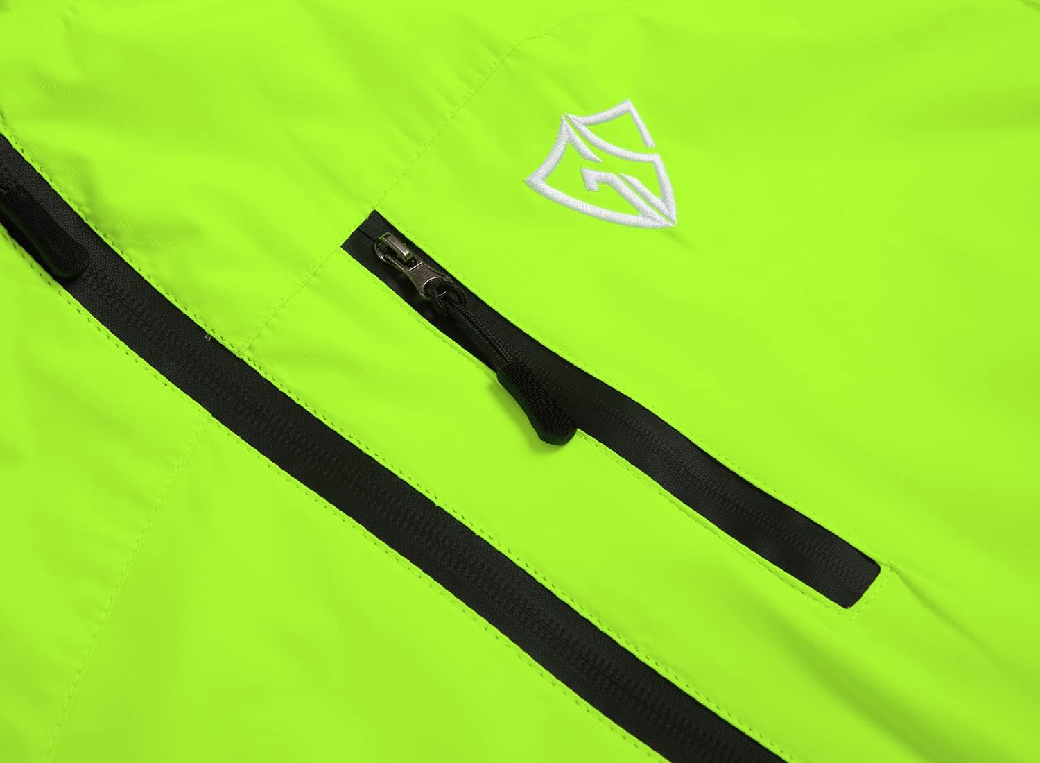 GIISAM Mens Windproof Jacket Waterproof Lightweight Mountain Sport Jacket for Men Hooded Windbreaker Raincoat - Image 6