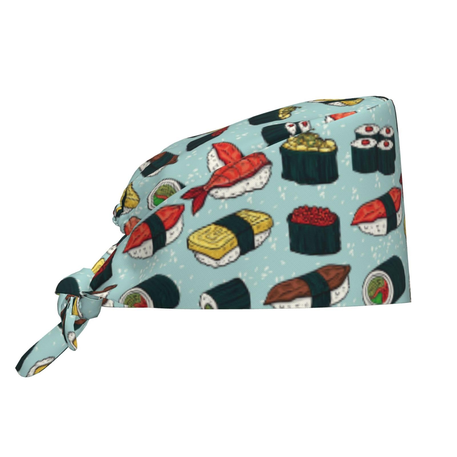 Working Cap Women Men Bandage Tie Hats Scrub Nursing Doctor Surgeon