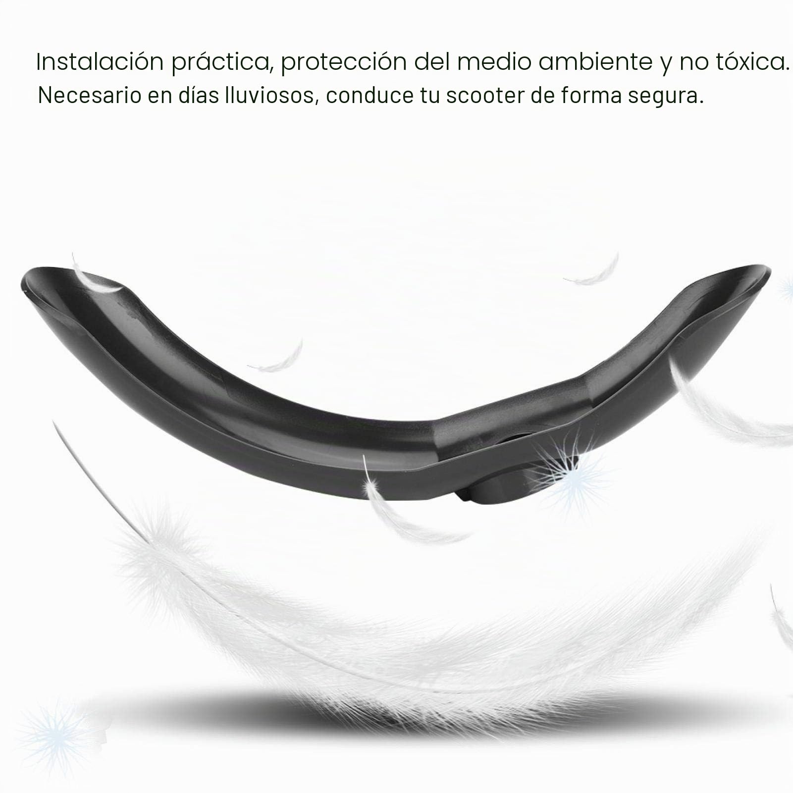 Guardabarros Delantero de Scooter para Xiaomi M365, Guardabarros Delantero de Scooter eléctrico, Xiaomi M365 Xiaomi Ecológico Fácil de Instalar