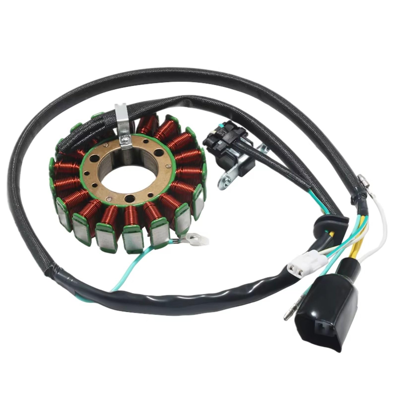 Bobina dello statore per KL250 per Super per Sherpa 250 2000 2001 2002 2003 2004 2005 2006 2007 2008 2009 2010 21003-1312 Bobina Statore Generatore Moto