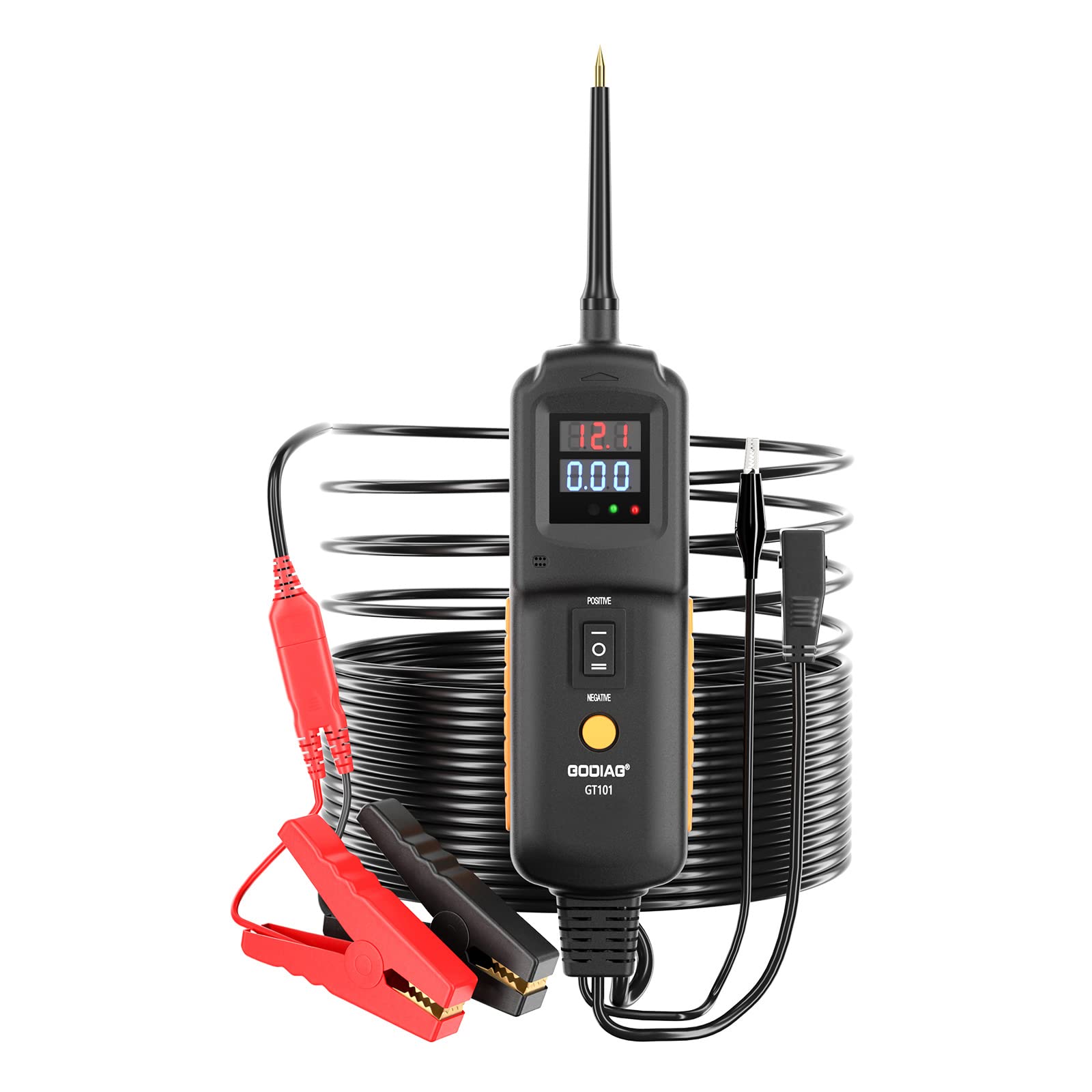 Buy GODIAG Multifunctional Power Circuit Probe Tester DC Voltage 12V to 40V, 20FT Extension Wire