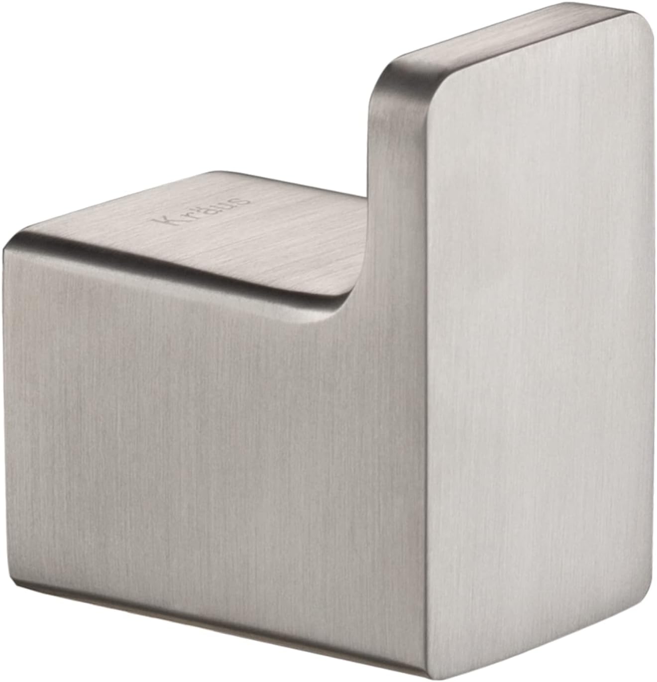 Stelios Bathroom Robe and Towel Hook, Brushed Nickel Finish, KEA-19901BN