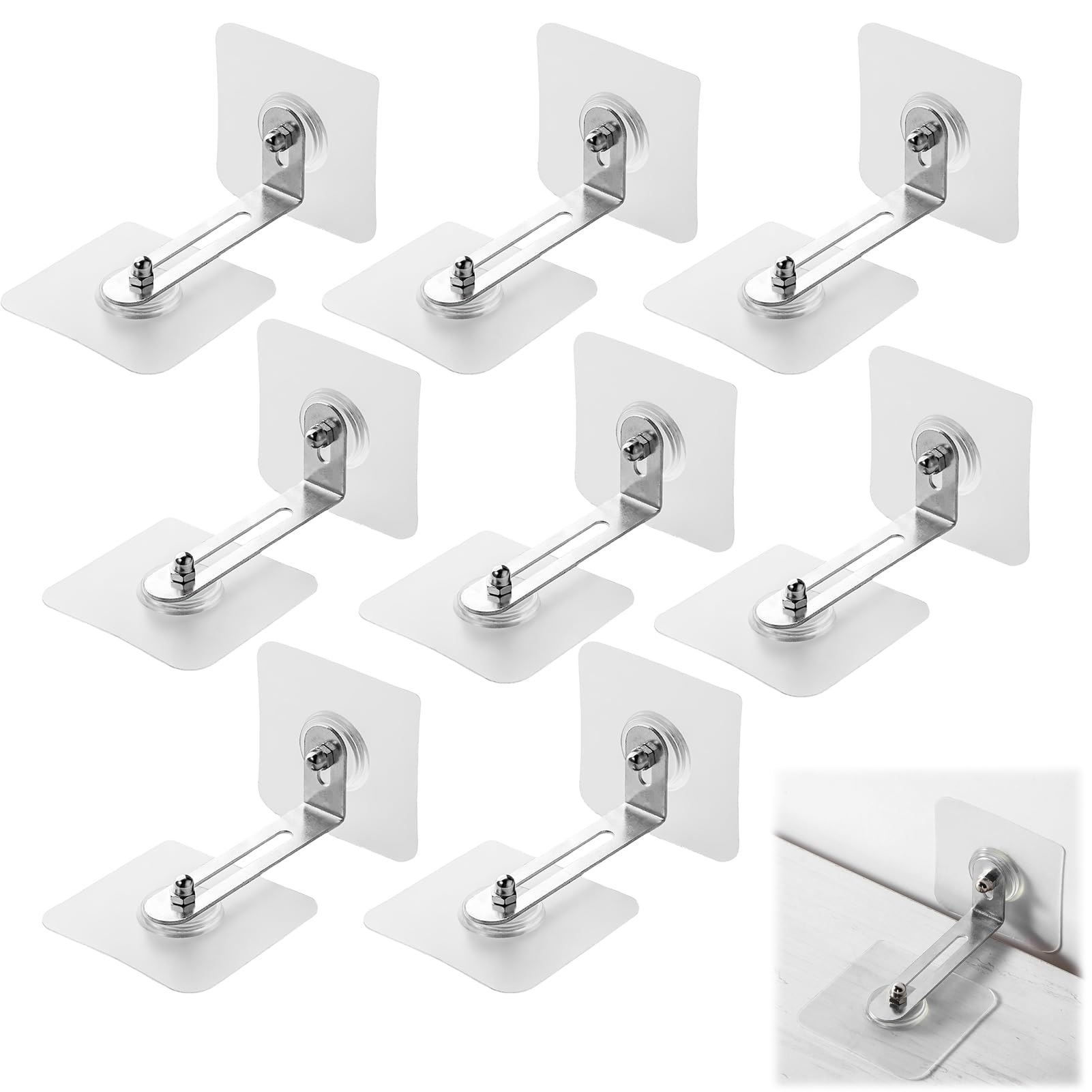 Kippsicherung Für Möbel - 2 Stück, Weiß, Mit Schrauben & Anleitung