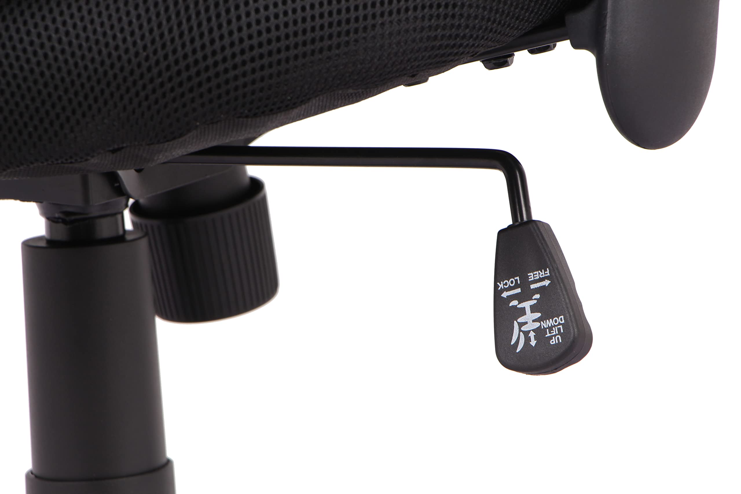 Sigma Sedia da Ufficio Girevole con Altezza Regolabile SC401, Ergonomica, con Ruote, Nero