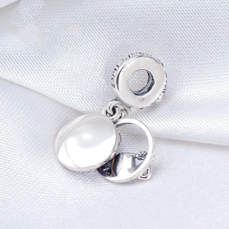 Miniatura 5 de Dijes de plata de ley 925 para pulseras y collares, colgantes colgantes, abalorios, joyería de regalo para mujeres