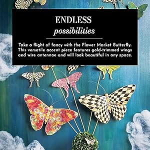 Mackenziechildsbutterflyhangingbutterflywalldecorflowermarket Urban Country Home Decor Mackenzie childs butterfly hanging butterfly wall decor flower market urban country home decor