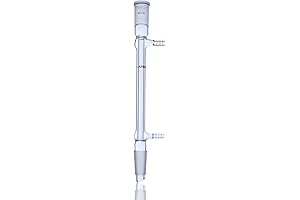 Glass West Liebig Condenser Reflux Column with 24/40 Joints