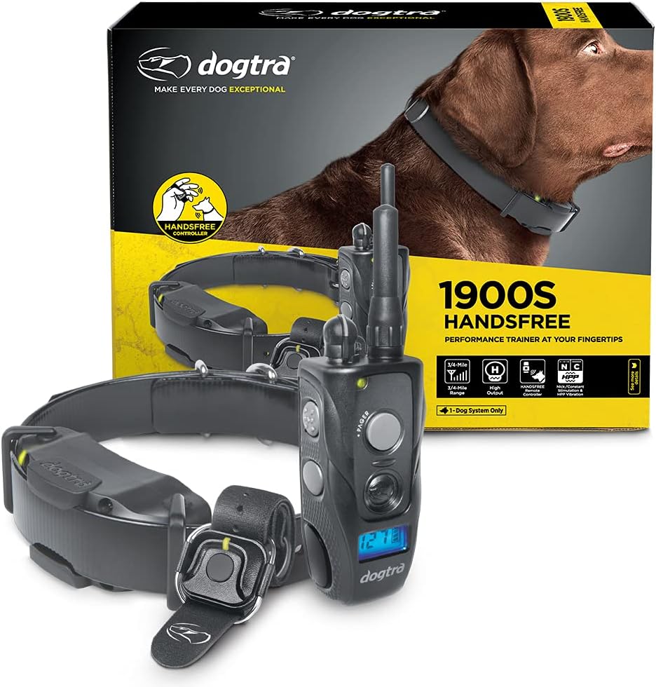 Dogtra 1900S HANDSFREE Discreet and Immediate Control 3/4