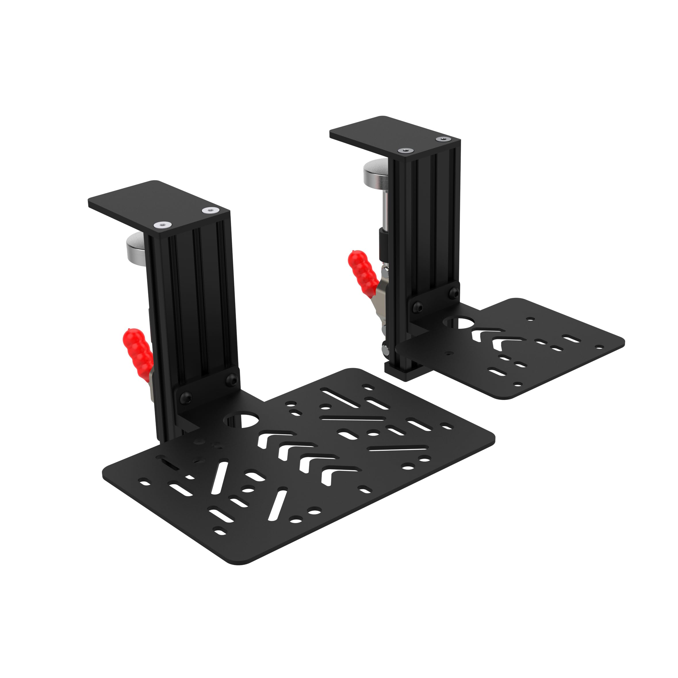 EG STARTS SIM Racing-Lenkrad-Ständer zur Schreibtischmontage, schwerer Tischklemme mit 480 Pfund Kraft für Logitech G25 G27 G29 G920 G923 Thrustmaster T248 T300RS T-GT TS-PC Gaming-Cockpit-Regal