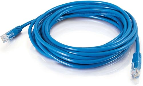Miniatura 8 de C2G Legrand - Cable Ethernet Cat5e, cable de conexión Cat5e blindado sin enganches, cable de conexión de red azul, cable de conexión de red Ethernet