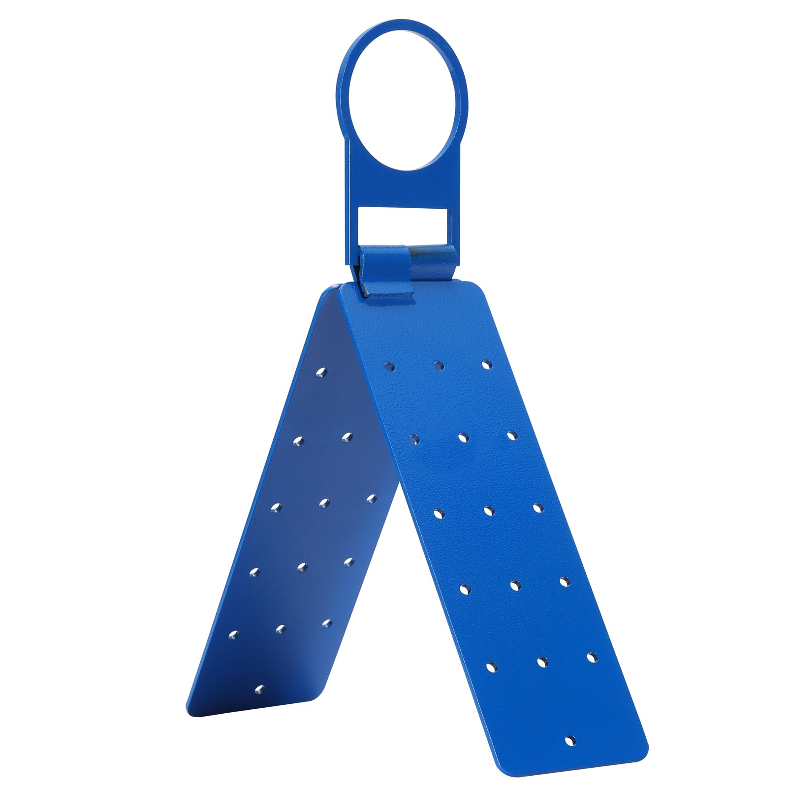 Blue Roof Anchor Bracket, Fall Arrest System – Connects to Wood Surfaces with Roofing Harness Safety Kit, ANSI OSHA Compliant, Durable Steel Adjustable Connector (Blue-Anchor)