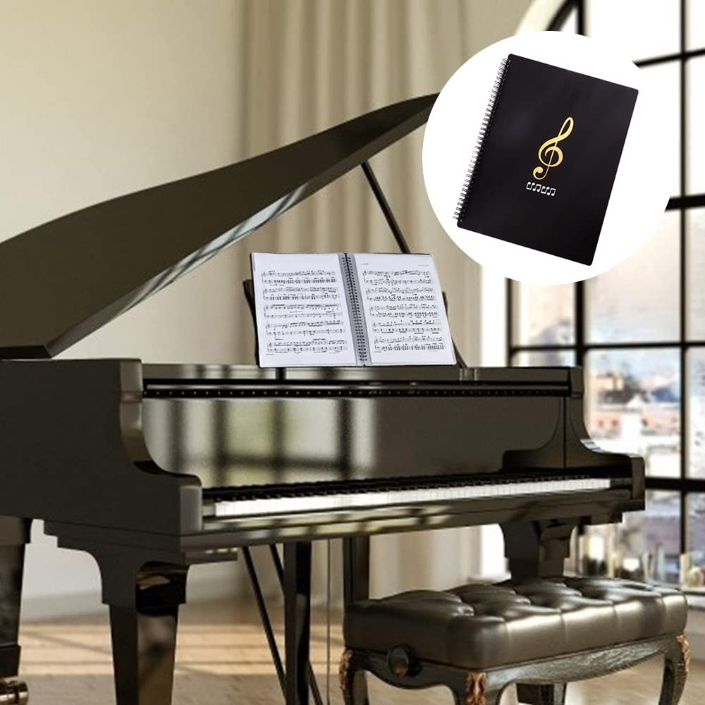 Cartella Portaspartiti A4 Con 20 Tasche - Organizzatore Per Musicisti - Foto 3