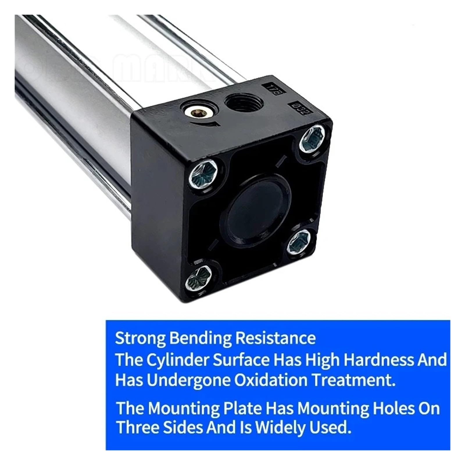 SC Standard Zylinder SC32/40/50/63/80/125mm Bohrung Luft Pneumatische Werkzeuge Große schub Kolben 25-500mm Hub Mit schneller Reaktion und flexibler Steuerung(Stroke 50mm,Bore 32mm)