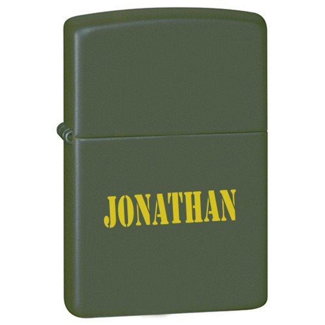 Groomsman Personalized Matte Finish Color Lighter - Free Laser Engraving Green Matte - Christmas Halloween Valentines Day Gift