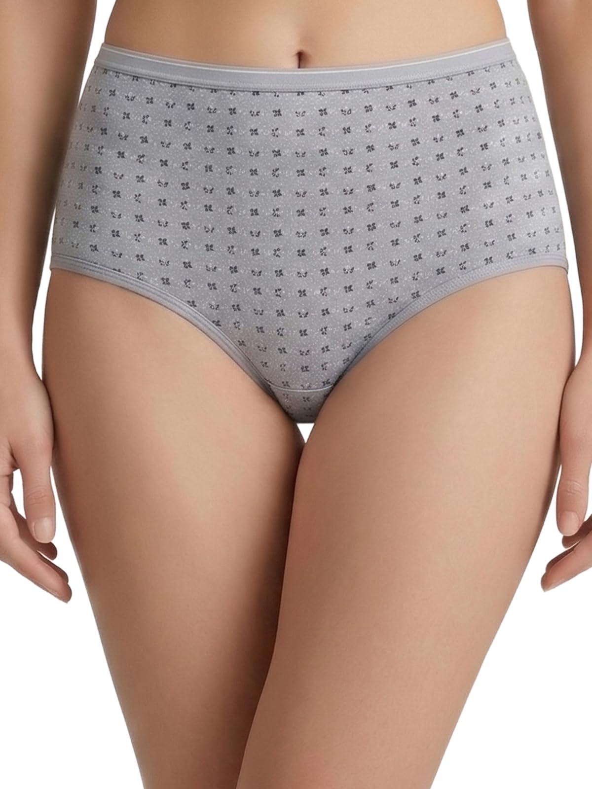 clovia Women's Cotton High Waist Printed Hipster Panty-picture-12