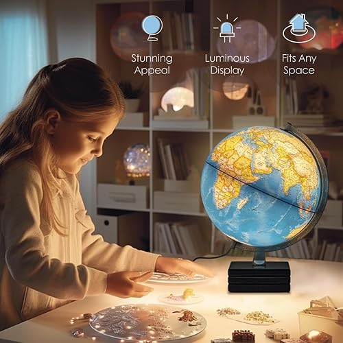 Miniatura 7 de Waypoint Geographic Aviator Plus Globo Iluminado