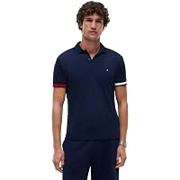 Tommy Hilfiger Uomo Maglietta Polo Maniche Corte Liquid Cotton Slim Fit