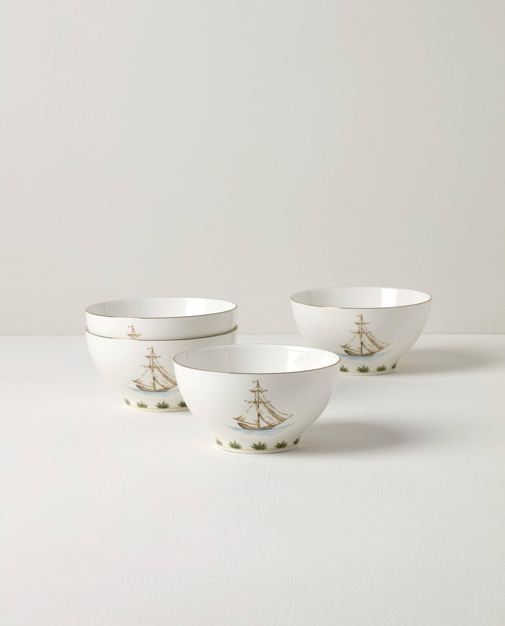 Lenox 897270 British Colonial Tradewind Reisschalen, 4 Stück