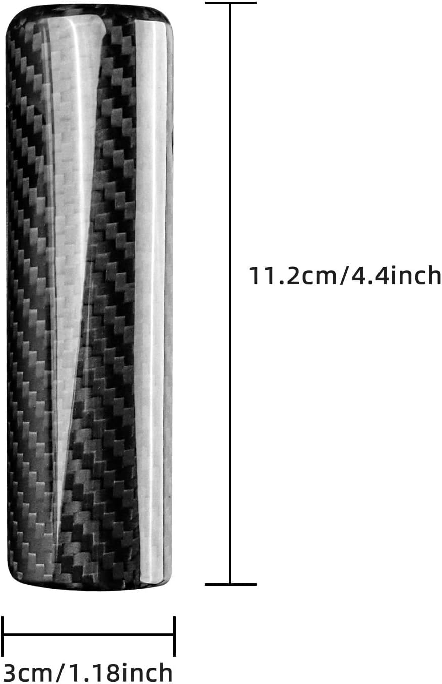 AIRSPEED Carbon Fiber Car Handbrake Cover Replacement Parking Brake Levers for 2006-2015 Mazda MX-5 Accessories