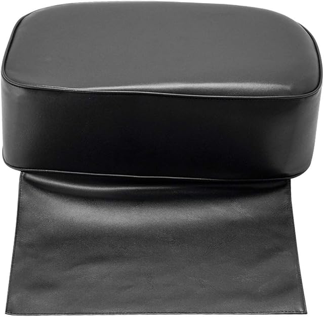 Tubayia Hairdressing Chair Child Seat Hairdresser Salon Booster Seat Cushion for Children (Black)