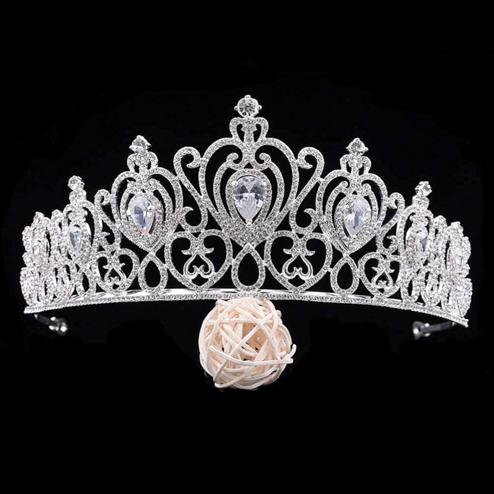 Crown - Tiaras and Crown for Women Girl - Princess Crown Accessories for Christmas/Wedding/Prom/Pageant/Costume Birthday Party/Photography