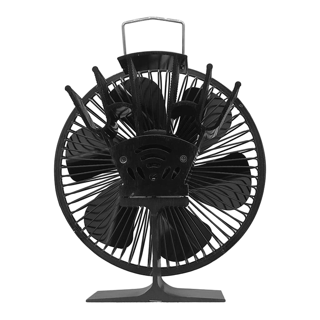 Kalttoy Coal Warmer Home Fan For Wood Burners Quiet Stove Fan 6 Heat Powered House