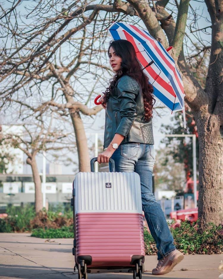 Nasher Miles Istanbul Hard-Sided Travel Trolley Bag