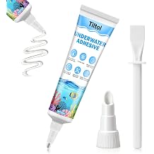 Silicone Sealant for Aquariums, Transparent Underwater Sealant Strong Adhesion, Waterproof, and Highly Flexible Transparent, 50ml
