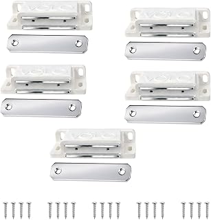 VOLO Pack of 5 Cabinet Magnetic Door Catcher – Strong PVC Door Magnet, Silent Door Closing, Cupboard Wardrobe Kitchen Door... Price In India
