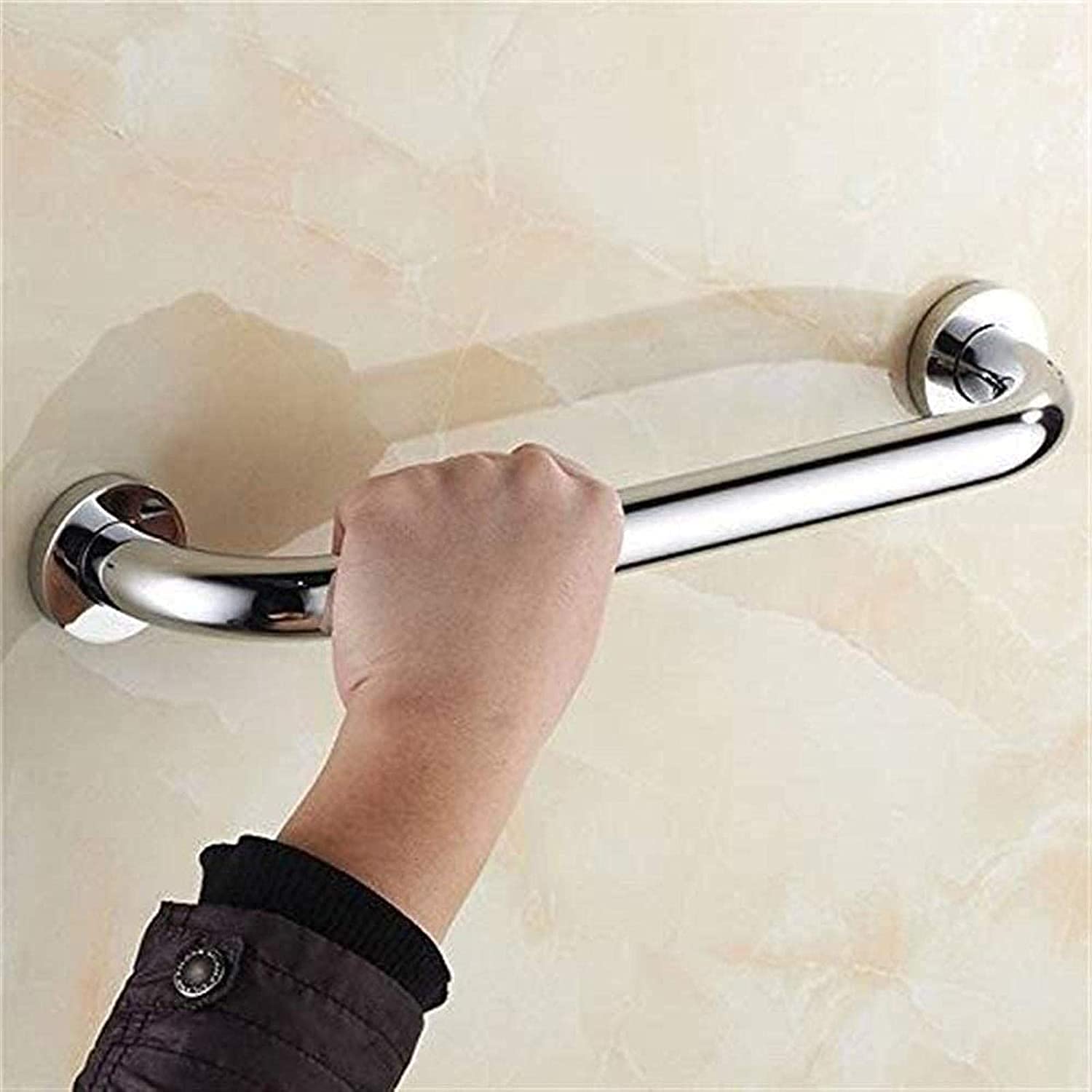 Maniglie per Doccia, ausili per WC, corrimano di Sicurezza Senza Barriere in Bagno, Barre di Supporto di Sicurezza, tiranti di Supporto Antiscivolo per disabili, Adatto per Hotel, corridoi,