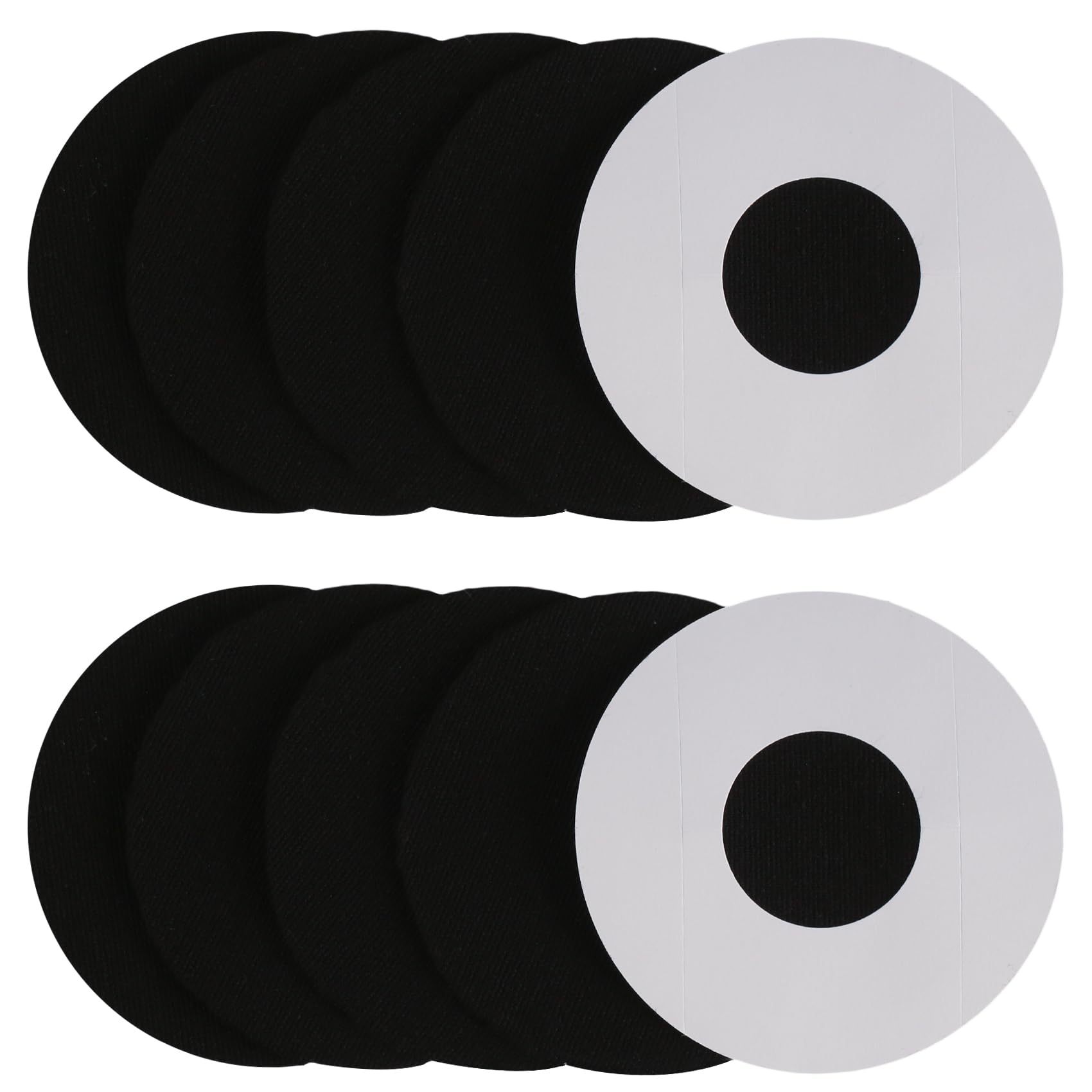 WHTCHSU 10 Pcs 3 Inch Adhesive Patches for Freestyle Libre 2 – Waterproof & Sweatproof for 10-14 Days, Pre-Cut Adhesive Tape, Continuous Glucose Monitor Sensor Cover