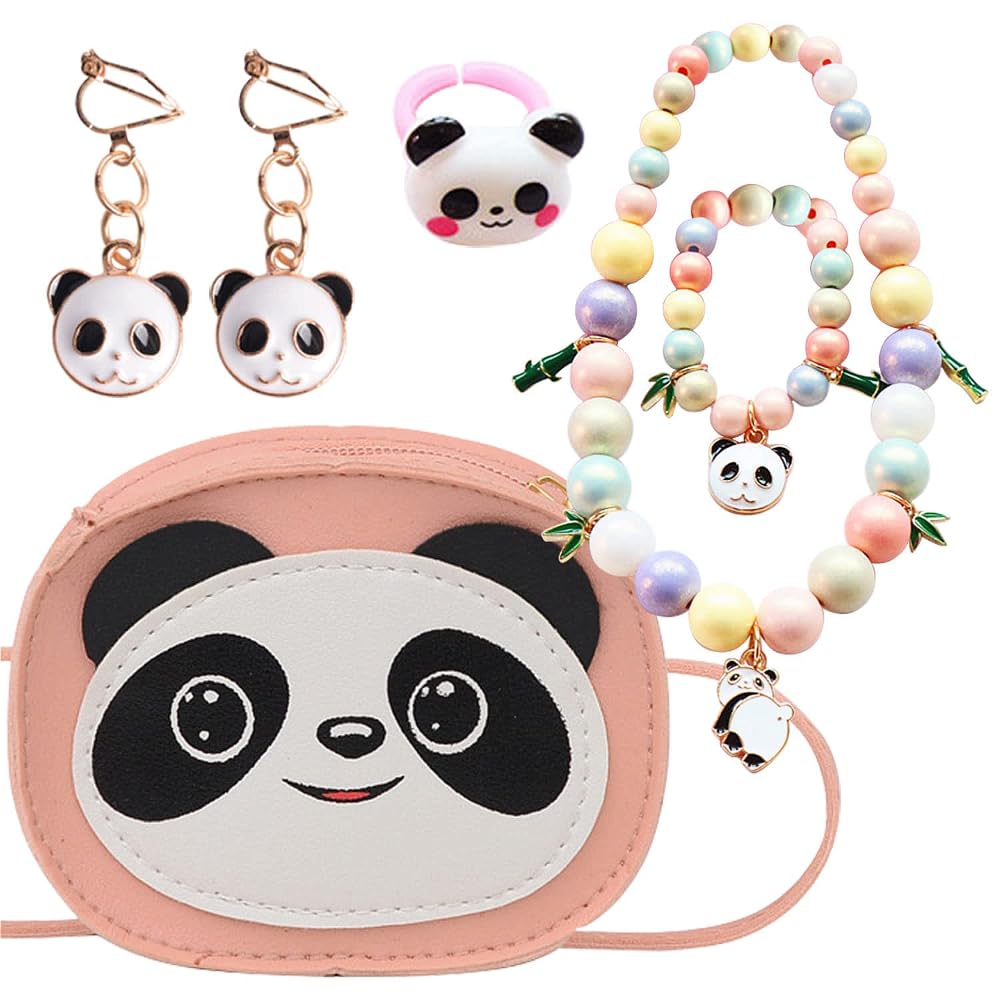 LittleBlueDeer Panda Gifts: Purses, Bags & Accessories for Girls & Kids