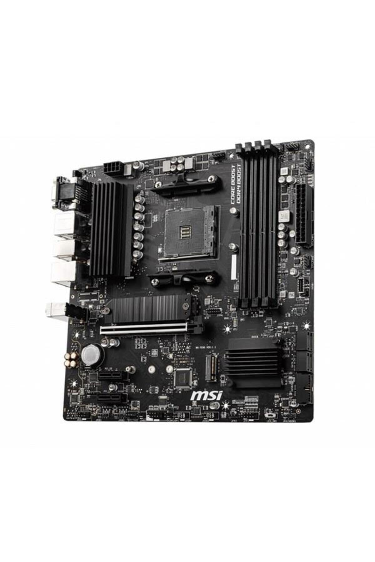 MSI B550M PRO-VDH - Motherboard - micro ATX - Socket AM4 - AMD B550 Chipsatz - USB-C Gen1, USB 3.2 Gen 1 - Gigabit LAN - Onboard-Grafik (CPU erforderlich)