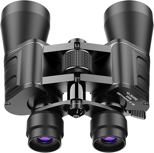Miniatura 1 de Binoculares de zoom militar de alta potencia de 10 a 30 x 50 pulgadas para adultos, visión nocturna de poca luz, impermeable diarioprisma BAK7lente