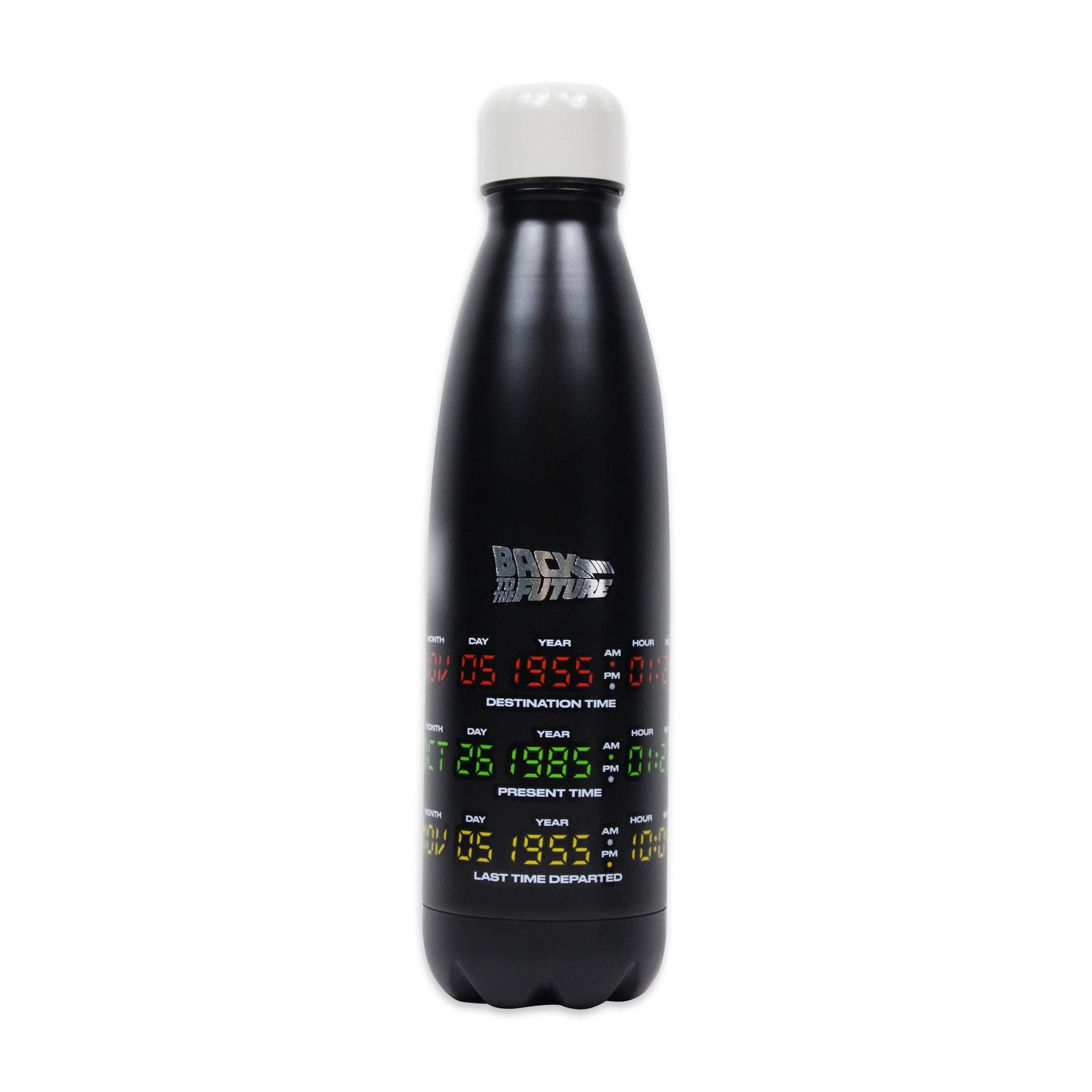 Bouteille d'eau Retour vers le futur métal 500 ml pour le bureau