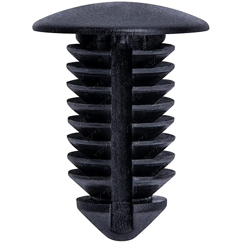 Rexka 50 piezas de clip de retención de panel de moldura compatible con Ford N807721-S Chrysler 6504043 Explorer